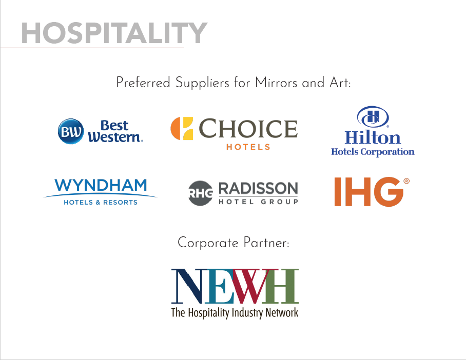 A group of companies that are in the hotel industry.